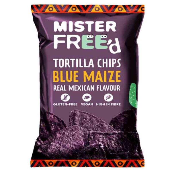 Mister Free'd Nachos   Blue Maize   135g
