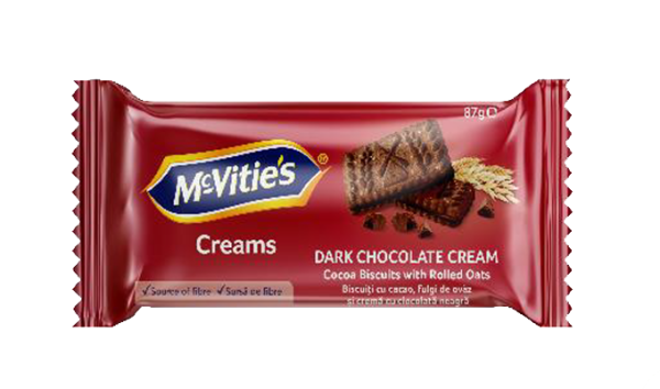 McVITIE'S SANDWICH CREAMS CHOCOLATE  87g