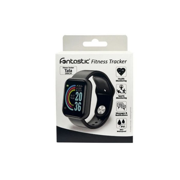 Fontastic FontaFit 290CH Smartwatch (Μαύρο)