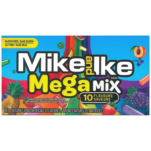 MIKE AND IKE MEGAMIX καραμελάκια σε κουτί 141g