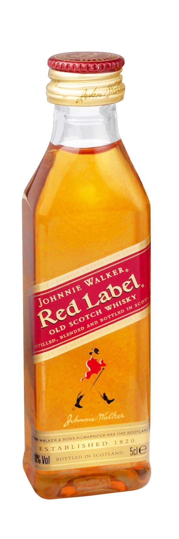 Johnnie Walker Red Label Μινιατούρα 50ml