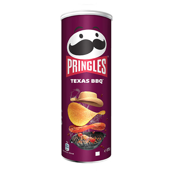 PRINGLES CHIPS TEXAS BARBEQUE SAUCE 165g