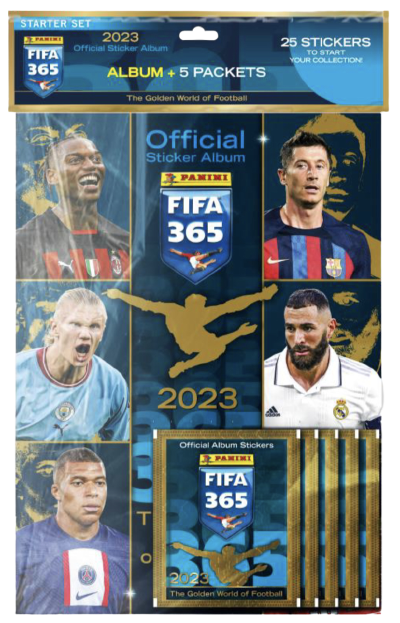 FIFA 365 2023 STICKERS ΑΥΤΟΚΟΛΛΗΤΑ PANINI ΑΛΜΠΟΥΜ STARTER PACK