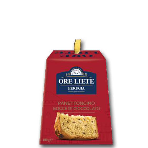 PANETTONE ORE LIETE με Κομμάτια Μαύρης Σοκολάτας 100gr