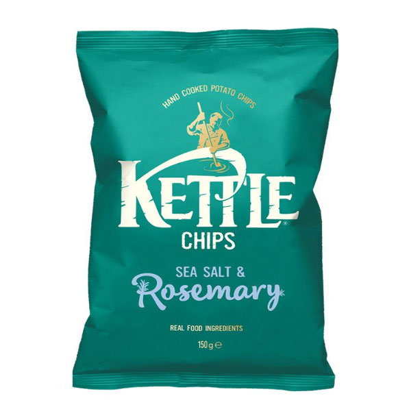 Kettle Chips Sea Salt Rosemary 130g