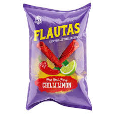 Flautas Red Hot Fieri Chili Limon Rolled Tortillas 28g