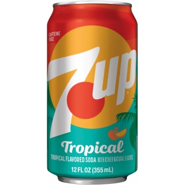 7UP Tropical Soda 355ml