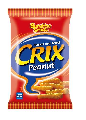 Crix Peanut Sunshine Baked Not Fried Snack 45g