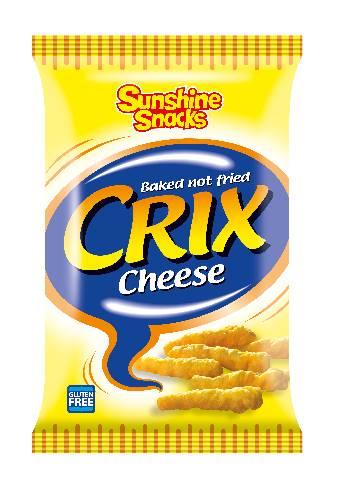 Crix Cheese Baked Not Fried Snack 45g