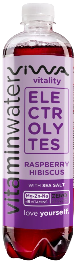 VIWA Vitaminwater Electrolytes Raspberry Hibiscus 600ml