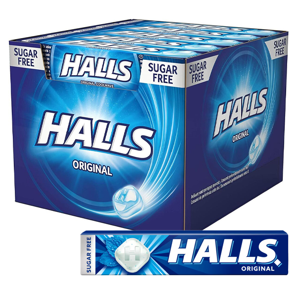 HALLS ΚΑΡΑΜΕΛΕΣ ORIGINAL 20τεμ