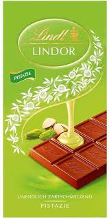 Lindt Lindor Ελβετική Σοκολάτα Με Pistachio 100g