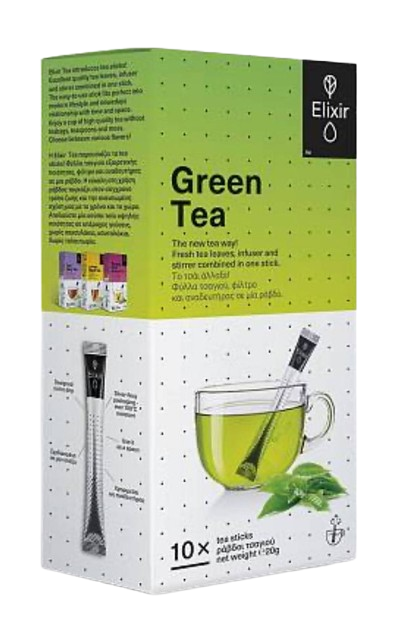 Green Tea 10 ράβδοι τσαγιού