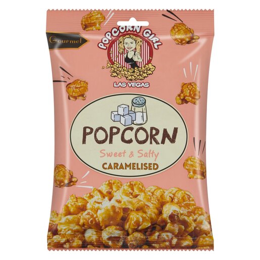 Pop Corn Girl Las Vegas Sweet Salty Caramelised 65g