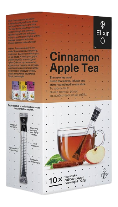 Cinnamon Apple Tea 10 ράβδοι τσαγιού