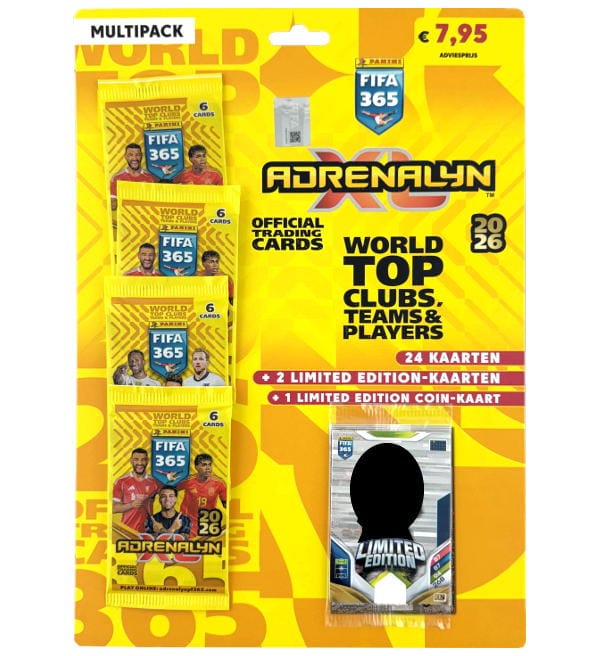 FIFA 365 2026 Multipack Adrenalyn XL Κάρτες Panini
