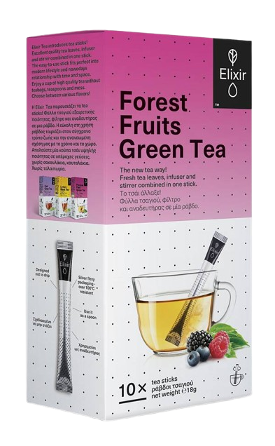 Forest Fruits Green Tea 10 ράβδοι τσαγιού
