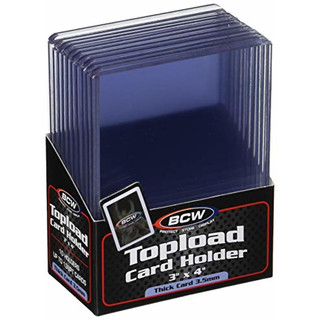 BCW Thick Card Topload Holder 138 PT 10τεμ