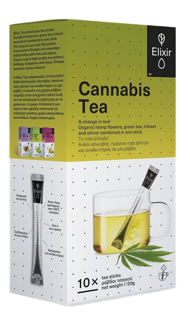 Cannabis TEA 10 ράβδοι τσαγιού