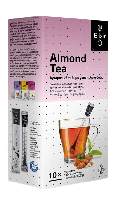Almond Tea 10 ράβδοι τσαγιού