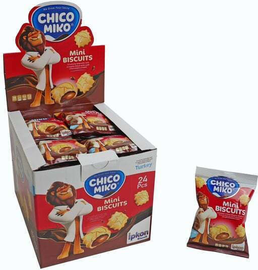 Chico Mico Mini Μπισκότα Σοκολάτας 24x30g