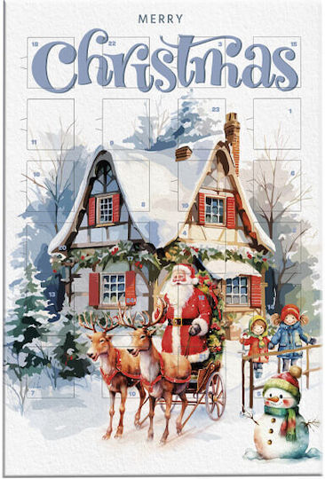 Merry Christmas Σοκολατάκια Advent Calendar 50g