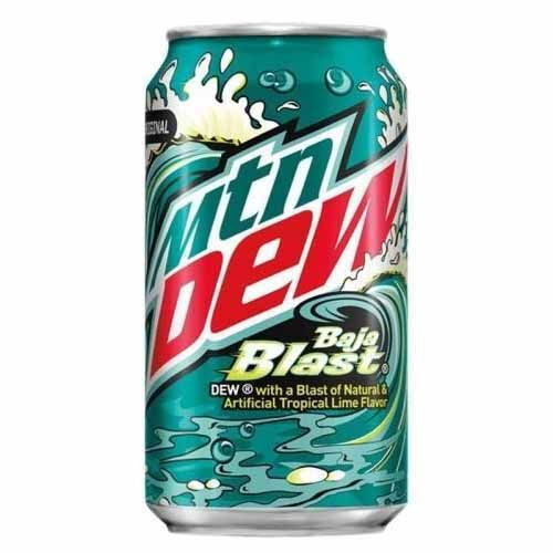 Mountain Dew Limited Edition Baja Blast USA 355ml