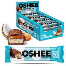 OSHEE Μπάρα Πρωτεινης 27% Coconut Caramel No Sugar 12x49gr