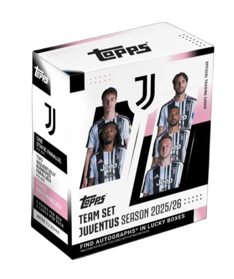 2025/26 Juventus Topps Team Set