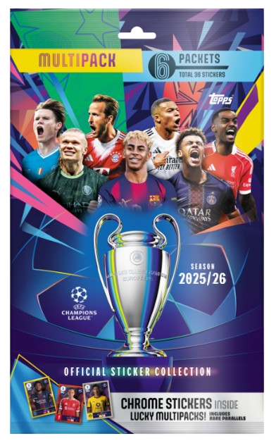 Topps Champions League Stickers 2025/26 Multipack