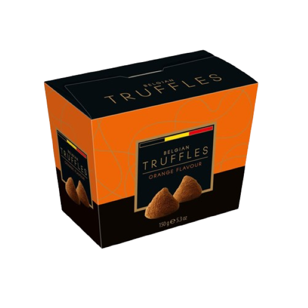 Belgian Truffles Orange Βελγικές Τρούφες Με Πορτοκάλι 150g