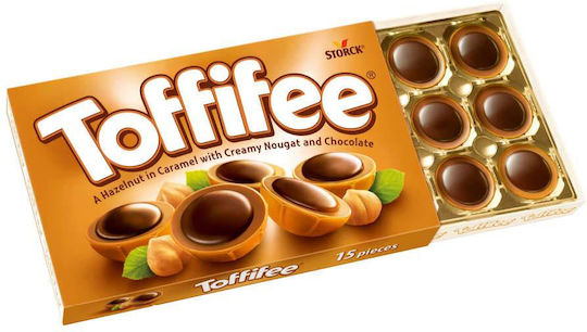 Toffifee Creamy Nougat Chocolate Σοκολατάκια 15 Pieces 125g
