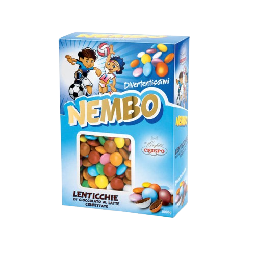 Crispo Maxi Nembo Choco Lentils 900τεμ 1kg
