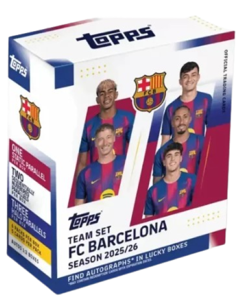2025/26 Barcelona FC Topps Team Set