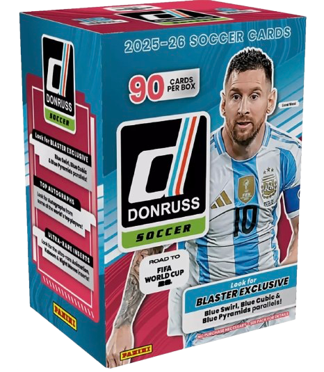2025/26 Panini Donruss Road To FIFA World Cup Soccer Blaster Box