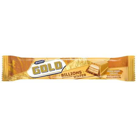 McVitie's Gold Billions Wafer Golden Caramel Chocolate 39g