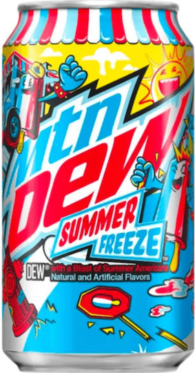 Mountain Dew Summer Freeze Cherry Lemon Raspberry 355ml