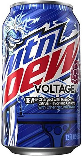 Mountain Dew Voltage Raspberry Citrus Ginseng 355ml