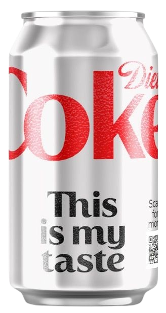 Coke Diet Coca Cola UK 330ml