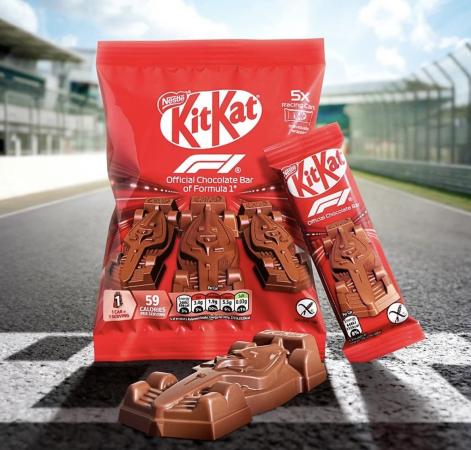 KIT KAT Formula 1 Σοκολάτες Σε Σχήμα Formula 6 x 11gr