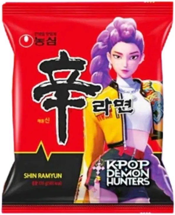 K-Pop Demon Hunters Nongshim Noodles 120gr