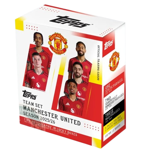 2025/26 Manchester United Topps Team Set