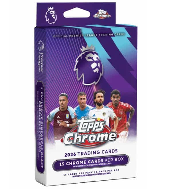 Topps Chrome Premier League 2026 Hanger Pack