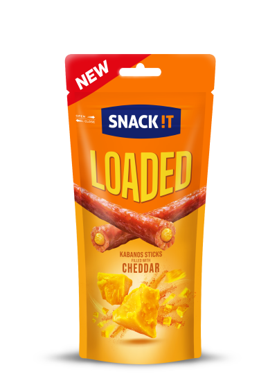 Snack It Kabanos Loaded Cheddar 95g