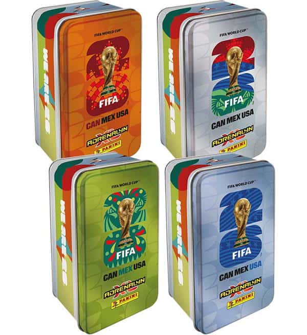 FIFA World Cup 2026 Adrenalyn XL Panini Classic Tin Set