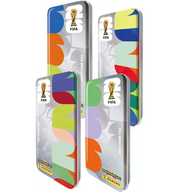 FIFA World Cup 2026 Adrenalyn XL Panini Pencil Tin Set