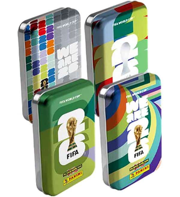 FIFA World Cup 2026 Adrenalyn XL Panini Pocket Tin Set