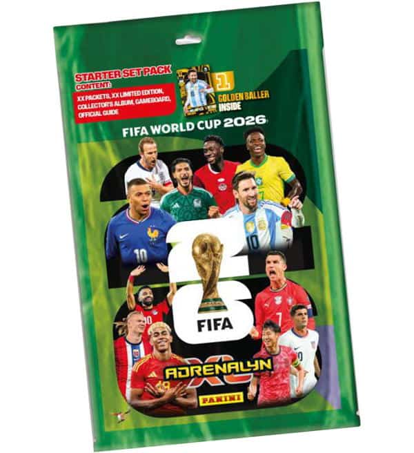 FIFA World Cup 2026 Adrenalyn XL Panini Starter Pack