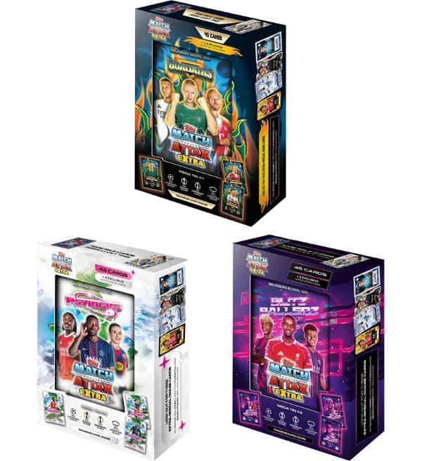 Topps UCC Champions League Match Attax EXTRA 2025/26 Mega Tin Set