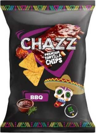 Tortilla Chips με Γεύση BBQ Chazz 100gr